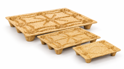 Eco-pressed wooden pallets