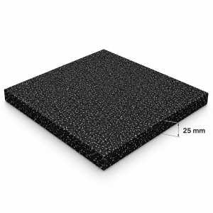 Rubber Flooring Tile 600 × 600 mm/1 m²